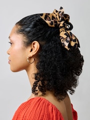 Aela Leopard Print Bow Hair Claw - Bild 3 von 3