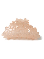 Aela Pink Flower Hair Claw - Bild 1 von 2