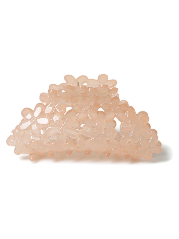 Aela Pink Flower Hair Claw - Bild 1 von 2