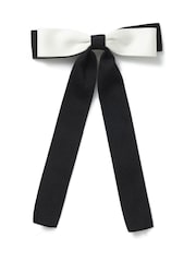 Aela Statement Black Hair Bow - Image 1 of 3