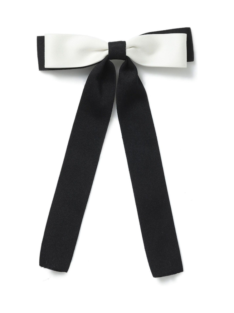 Aela Statement Black Hair Bow - Image 1 of 3