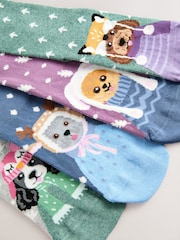 Winter Dogs - Pacote 4 de meias de tornozelo - Imagem 6 de 7