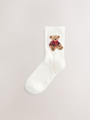 Heritage Bears Ankle Socks 3 Pack - Image 2 of 6