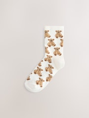 Heritage Bears Ankle Socks 3 Pack - Image 3 of 6