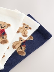 Heritage Bears Ankle Socks 3 Pack - Image 5 of 6