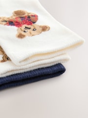 Heritage Bears Ankle Socks 3 Pack - Image 6 of 6