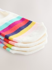 Bright Stripe Invisible Socks 4 Pack - Image 7 of 7