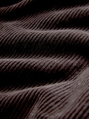 Brown Corduroy Single Pleated Trousers - Image 3 of 3