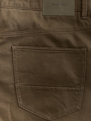 Tan Brown Slim Fit 5 Pocket Soft Touch Trousers - Image 10 of 10