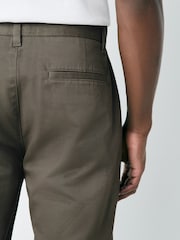 Marrón claro - Corte slim - Chinos elásticos - Imagen 4 de 10