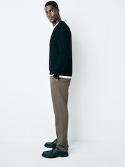 Marrón claro - Corte slim - Chinos elásticos - Imagen 6 de 10