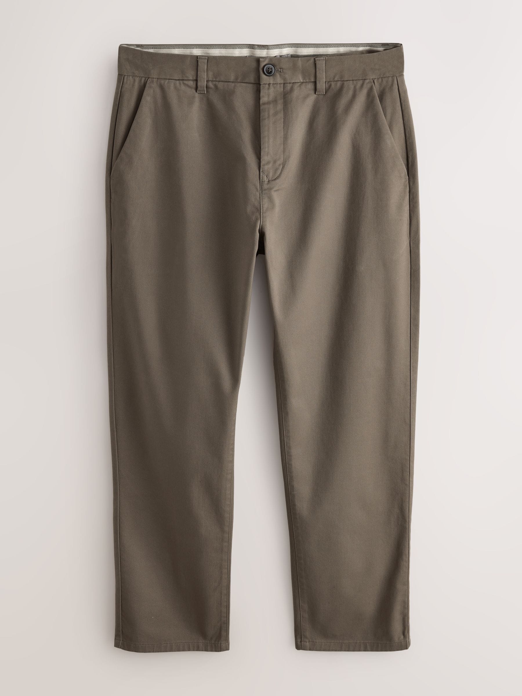 Buy Light Brown Straight Fit Stretch Chinos Trousers from Next USA