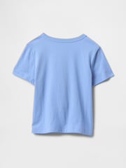 Gap Blue Fire Truck Short Sleeve Graphic T-Shirt (4-13yrs) - Image 2 of 2