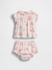 Gap White Peter Rabbit Crinkle Gauze Outfit Set (Newborn-24mths) - Image 3 of 3