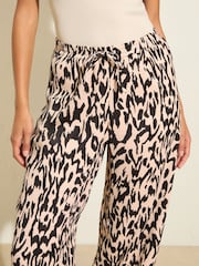 Friends Like These Animal Crinkle Jersey Wide Leg Trousers - Image 2 of 5