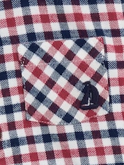 JoJo Maman Bébé Red Tattersall Check Shirt - Image 3 of 3