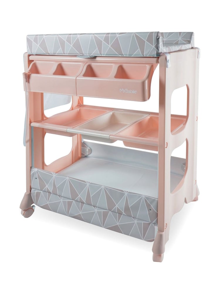 My Babiie Pink Baby Bath and Changing Unit - Image 1 of 6 My Babiie Pink Baby Bath and Changing Unit - Image 1 of 6