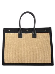Saint Laurent Black Rive Gauche Tote Bag - Image 2 of 7