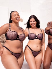 Curvy Kate Boost Heartbreaker Padded Balcony Black Bra - Imagen 7 de 8