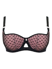 Curvy Kate Boost Heartbreaker Padded Balcony Black Bra - Imagen 8 de 8