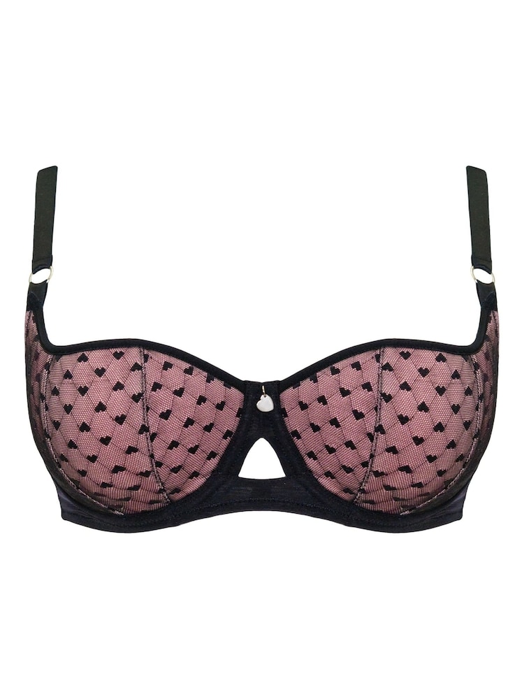 Curvy Kate Boost Heartbreaker Padded Balcony Black Bra - Imagen 8 de 8