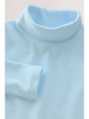 Blue Long Sleeve Roll Neck Top (3mths-7yrs) - Image 3 of 4