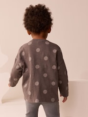 Charcoal Grey Koala Long Sleeve Bag T-Shirt (9mths-7yrs) - Image 3 of 10