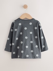 Charcoal Grey Koala Long Sleeve Bag T-Shirt (9mths-7yrs) - Image 6 of 10