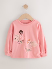 Pink Fairy Long Sleeve T-Shirt (3mths-7yrs) - Image 4 of 7