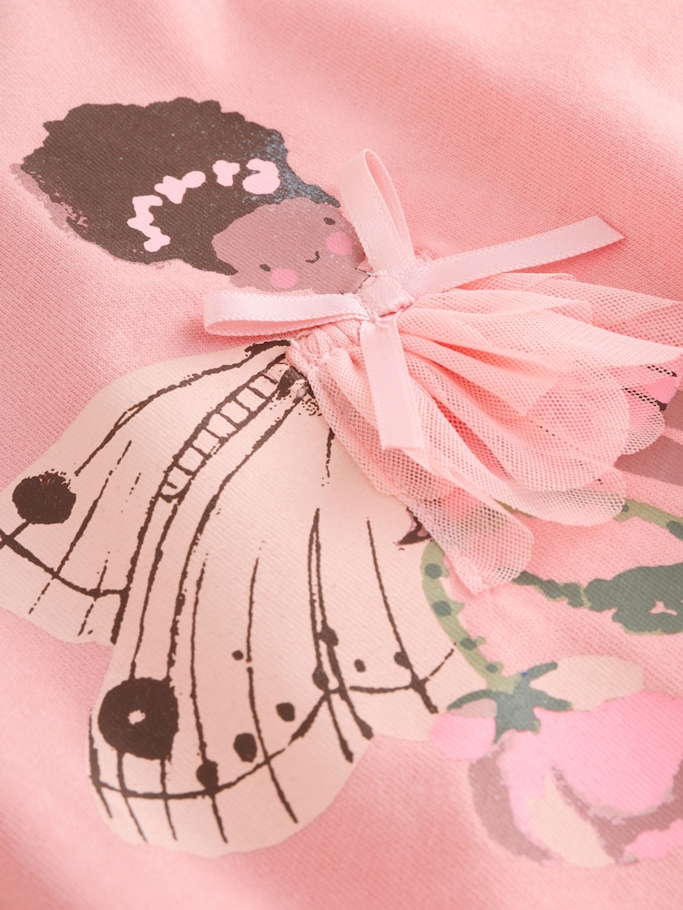 Pink Fairy Long Sleeve T-Shirt (3mths-7yrs) - Image 7 of 7