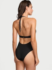 Victoria's Secret Black Halter Push Up Swimsuit - Image 2 of 3
