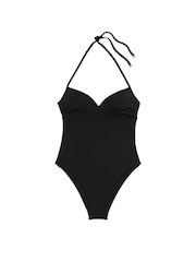 Victoria's Secret Black Halter Push Up Swimsuit - Image 3 of 3