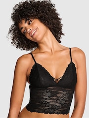 Victoria's Secret PINK Black Lace Bralette - Image 1 of 2