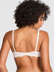 Victoria's Secret PINK Coconut White Push Up Eyelet Lace Bra - Image 2 of 2