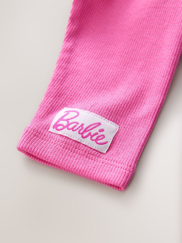 Pink Barbie Long Sleeve Top and Leggings Set (3mths-7yrs) - Image 10 of 10 Pink Barbie Long Sleeve Top and Leggings Set (3mths-7yrs) - Image 10 of 10