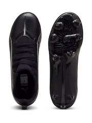 Puma Black Kids Ultra 5 Match Firm Ground Football Boots - Image 2 of 4