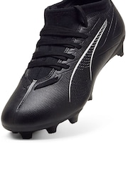 Puma Black Kids Ultra 5 Match Firm Ground Football Boots - Image 4 of 4