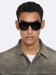 AllSaints Grey Regular Trucker Jacket - Image 2 of 8