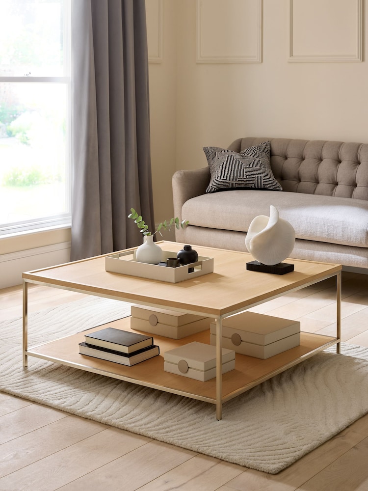 Sosandar Oak Seville Coffee Table - Image 1 of 6