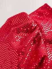 Red Sparkle Dress (3-16yrs) - Image 7 of 8