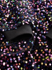 Multi Pink Sequin Dress (3-16yrs) - Image 3 of 4