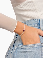 Thomas Sabo Red Romance Heart Bracelet - Image 3 of 3