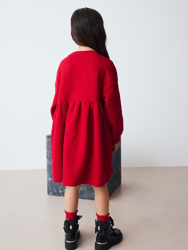 red and black jumper dress GIRLS SIZE 4 RED & BLACK JUMPER DRESS BY OLD NAVY **SO PRETTY**