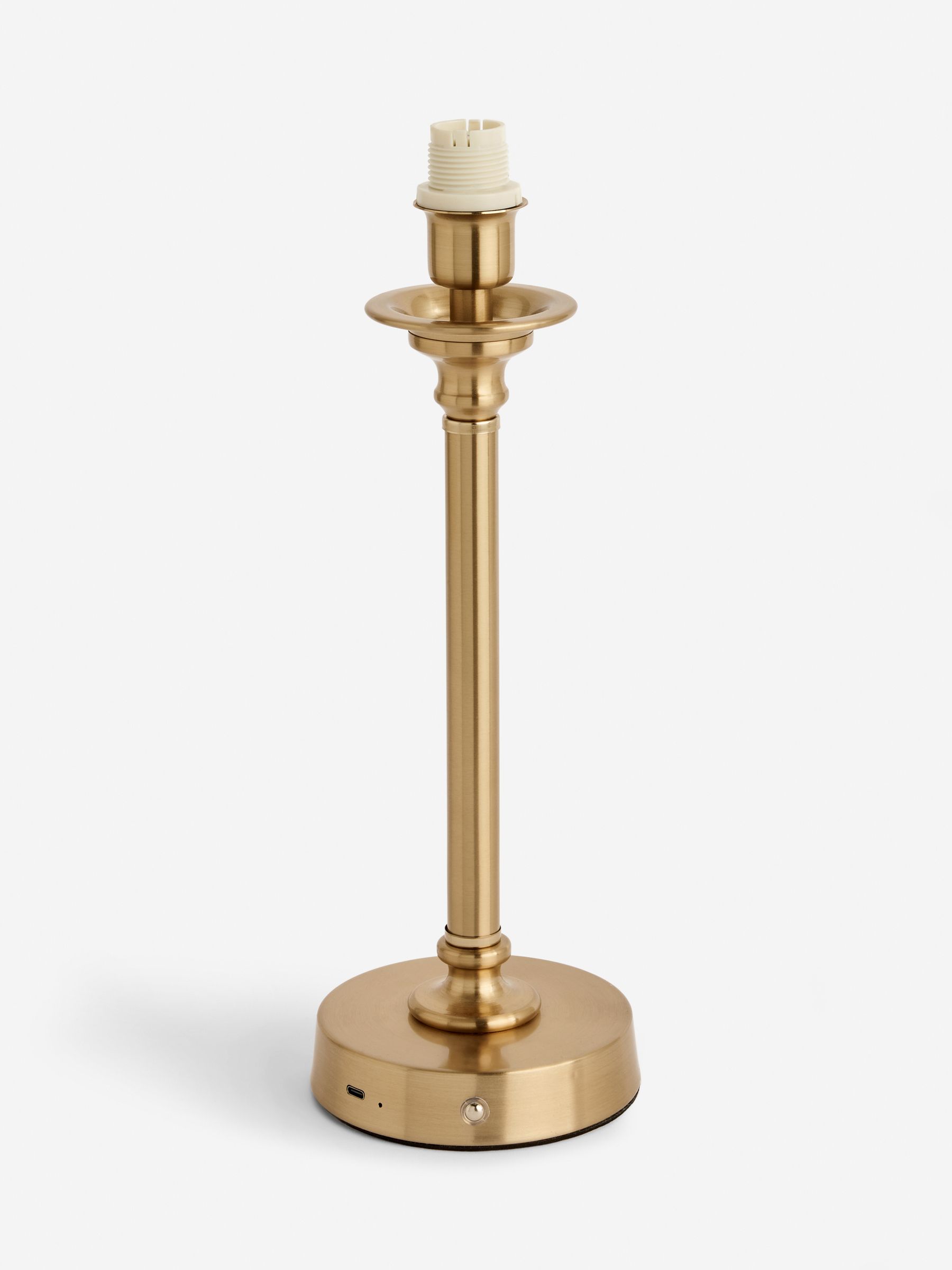 4-1/8 Inch Stamped Brass Plated Steel Vase Cap – Lamp Part Canopy NOS