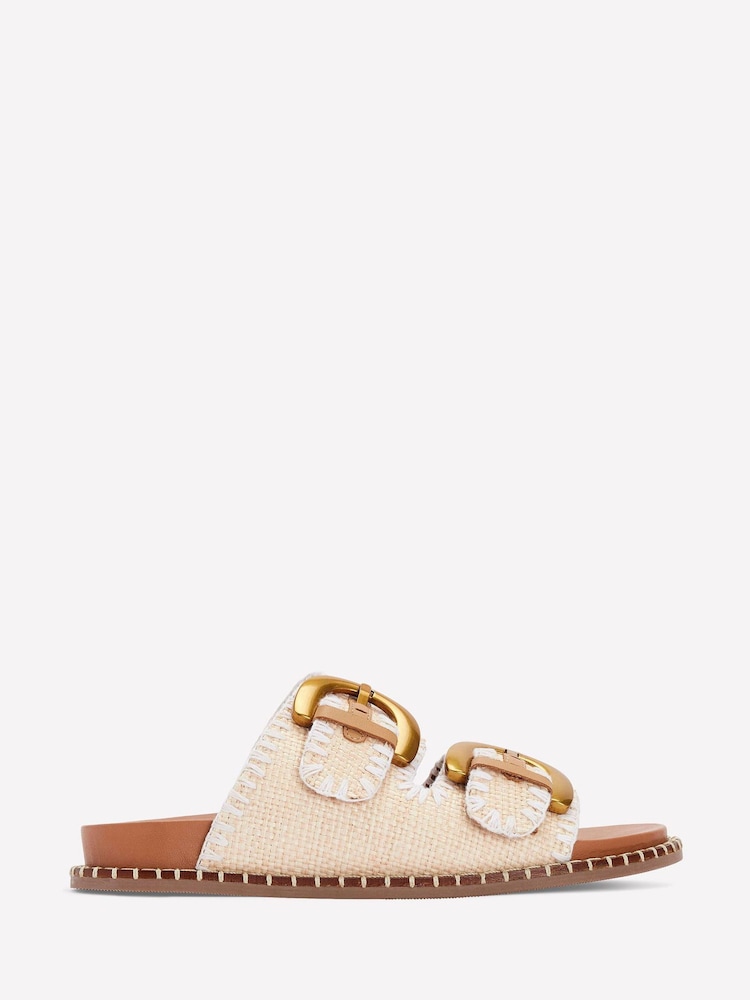 Boden Natural Alberta Footbed Sandals - Image 2 of 5