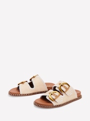 Boden Natural Alberta Footbed Sandals - Image 3 of 5