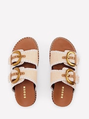 Boden Natural Alberta Footbed Sandals - Image 4 of 5