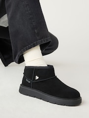Preto - Skechers Keepsake Short Cosy Lined Boots - Imagem 1 de 9