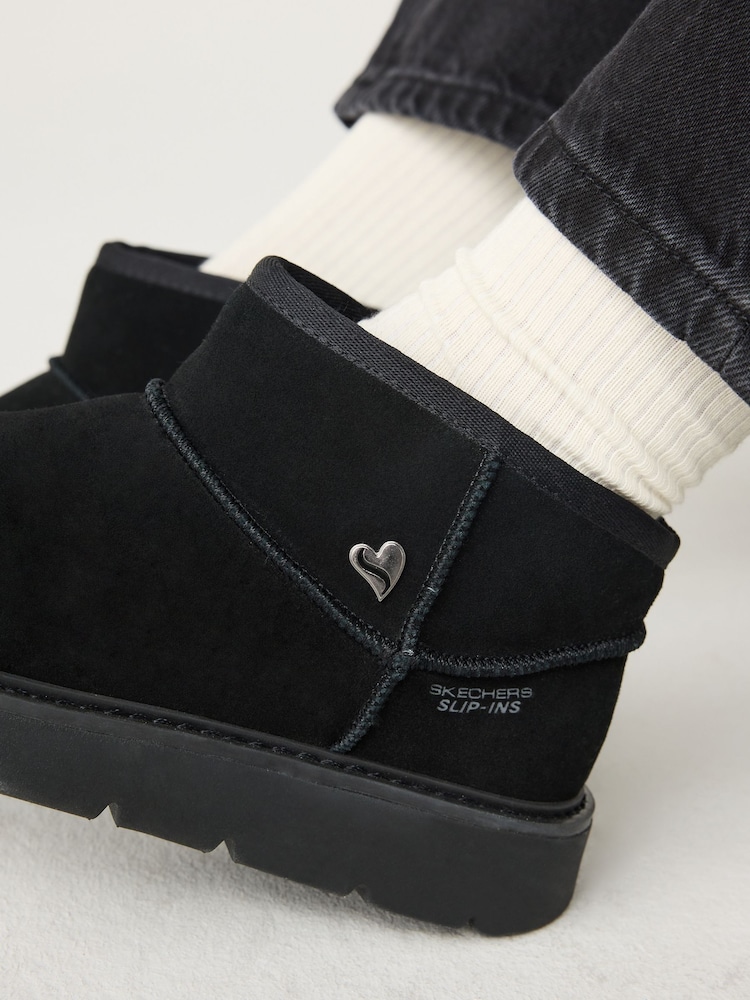 Preto - Skechers Keepsake Short Cosy Lined Boots - Imagem 2 de 9