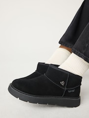Preto - Skechers Keepsake Short Cosy Lined Boots - Imagem 4 de 9